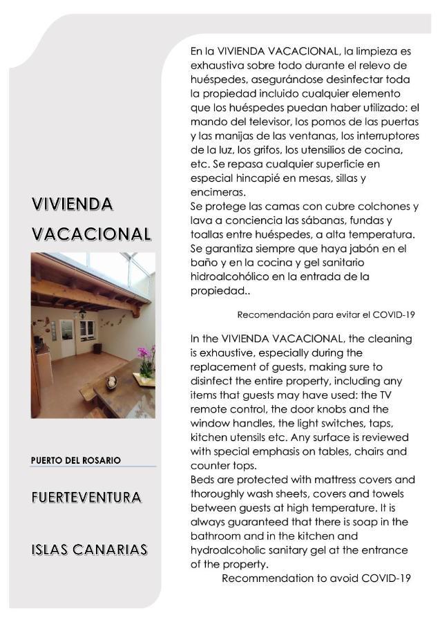 Vivienda Vacacional Puerto del Rosario  Kültér fotó
